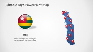 Template of Outline Map Presentation