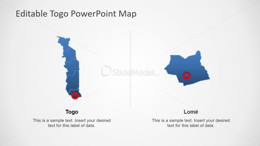 West Africa Map PowerPoint