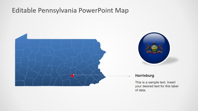 Map PowerPoint Pennsylvania Counties