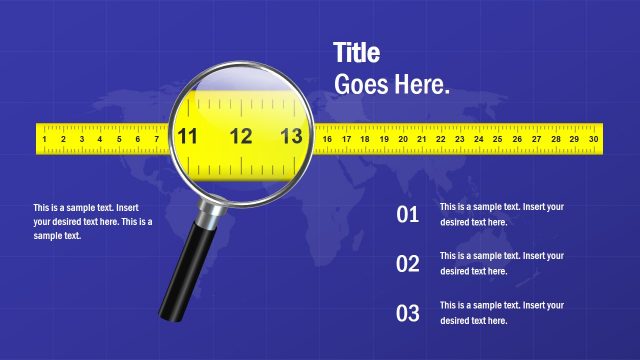 Measuring Tape Yellow PowerPoint