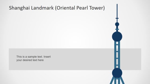 Oriental Pearl TV Tower Template