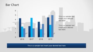 Slide of Multiple Bar Chart PowerPoint