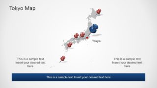 City Map PowerPoint for Tokyo