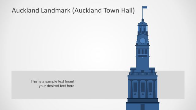 Auckland Town Hall Illustration Template