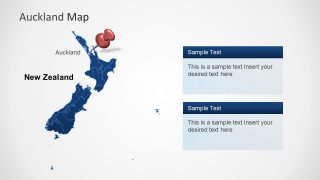 Slide of Editable Map Outline Auckland Map 