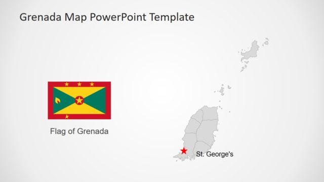 Template of Grenada Map