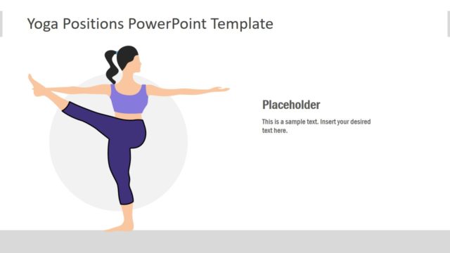 PowerPoint Yoga Position Illustration