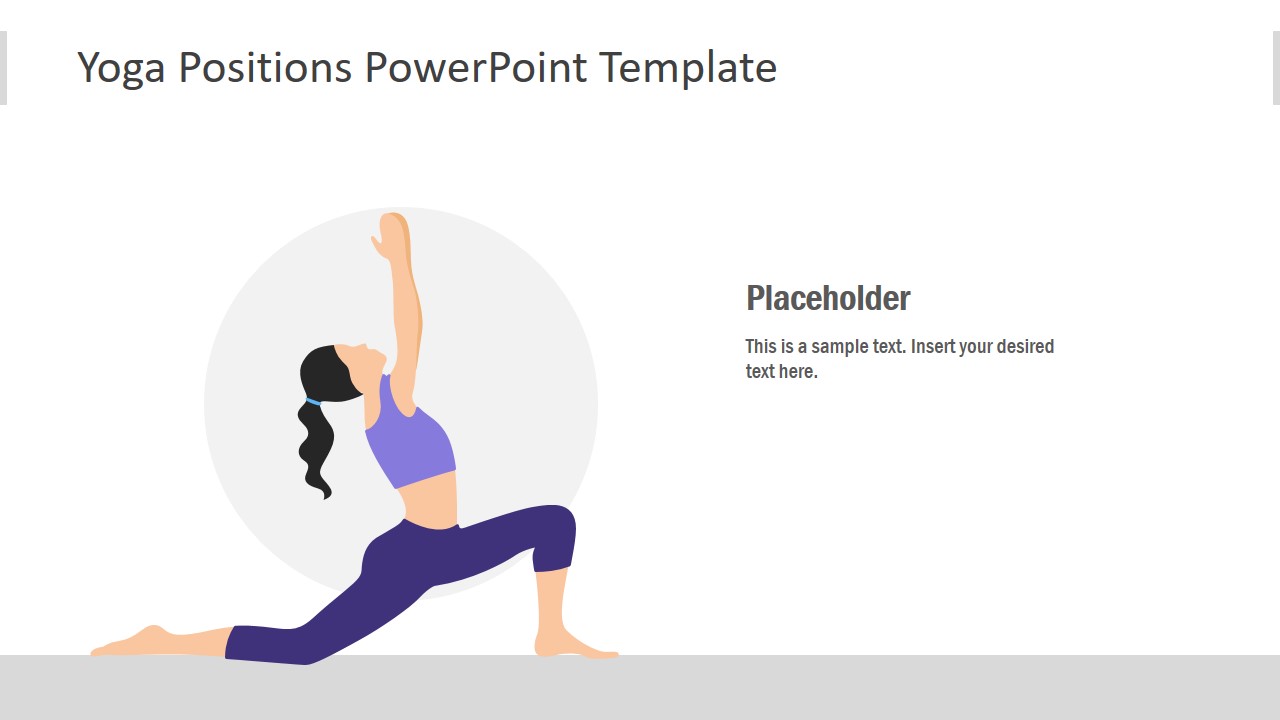 Stretching Yoga Pose Slide