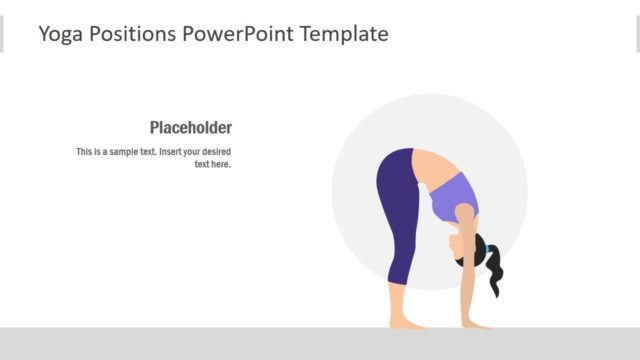 Flat PowerPoint for Yoga Positions