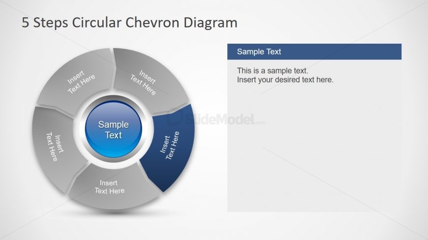 PPT Chevron 5 Steps 