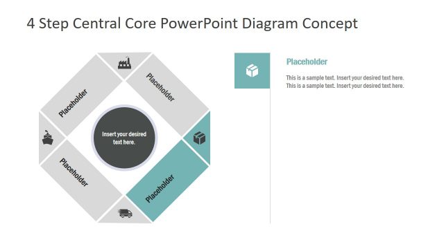 Slide of Flat Infographic Cycle Diagram
