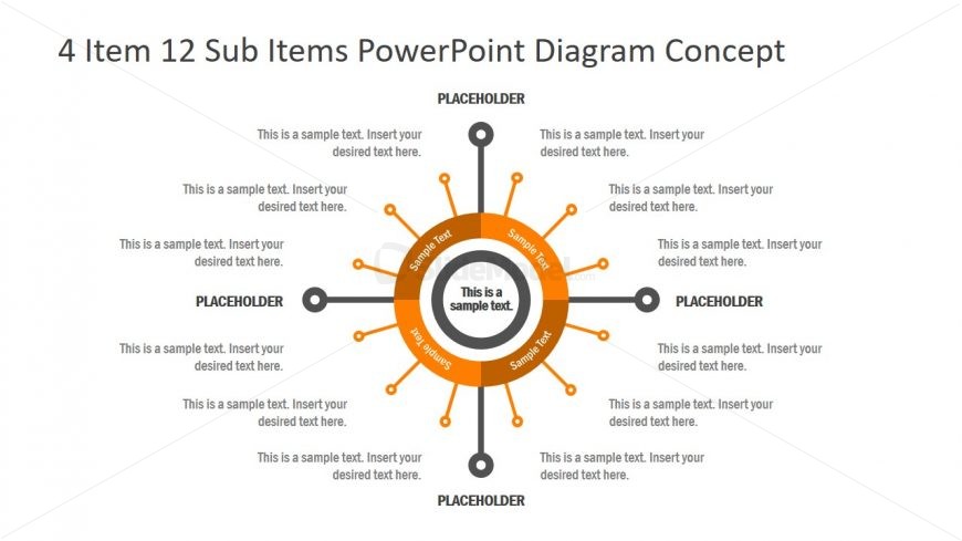 Slide of Flat Process Diagram