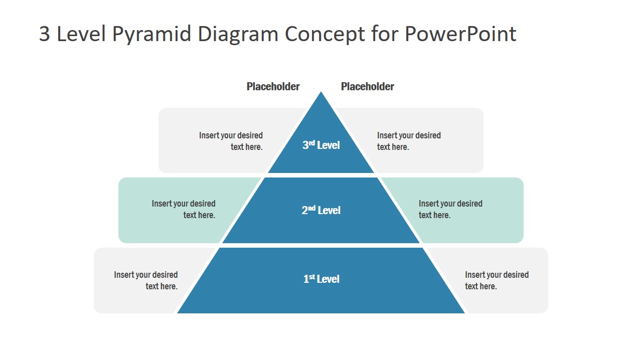 Diagram Concept for Pyramid Template - SlideModel