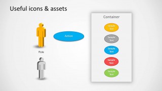 Software PPT Template User Case Diagram Elements