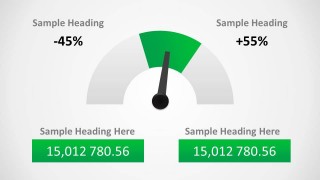 Editable Level Meter PowerPoint Diagram