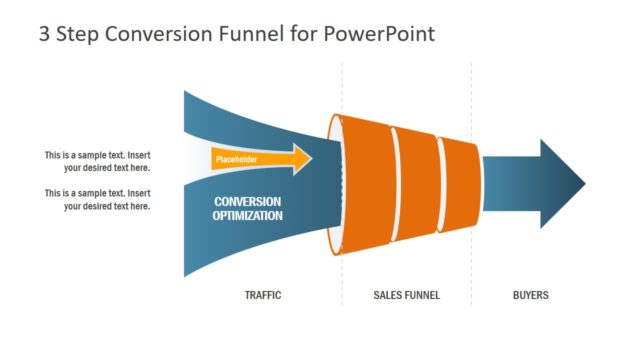 Editable PowerPoint Funnel Diagram