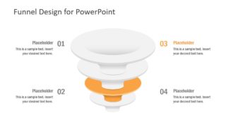 Colorful Funnel Diagram Template