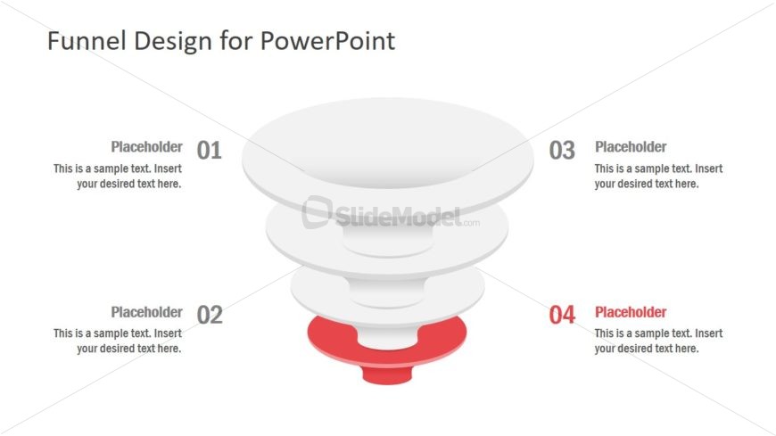 Slide of 4 Steps Funnel