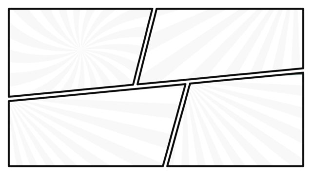 Background Patterns Comic Book PPT