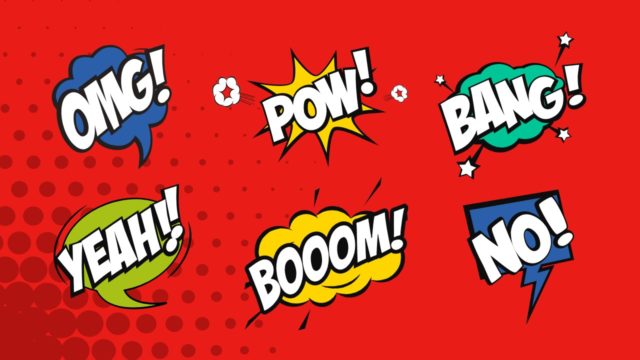 PowerPoint Comic Book Template