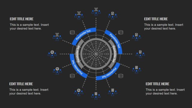 PowerPoint Circular Diagram of 12 Items
