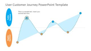 Flat PowerPoint Graphs for Marketing