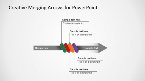 Converging Arrows in PowerPoint Explanation