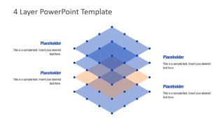 Template 4 Level 3D Diagram