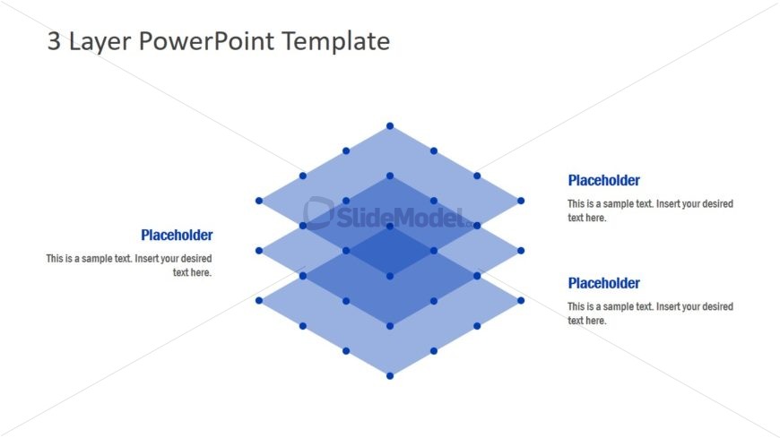 PowerPoint Diagram of 3 Layers