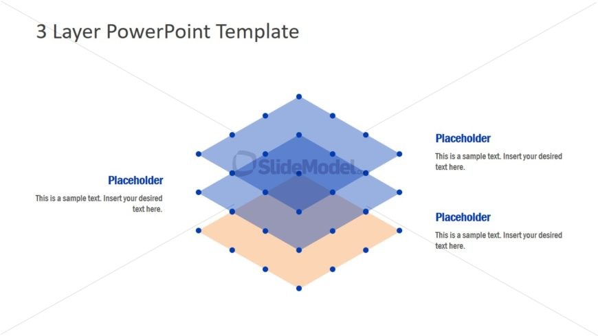 Semi Transparent Layered Diagram