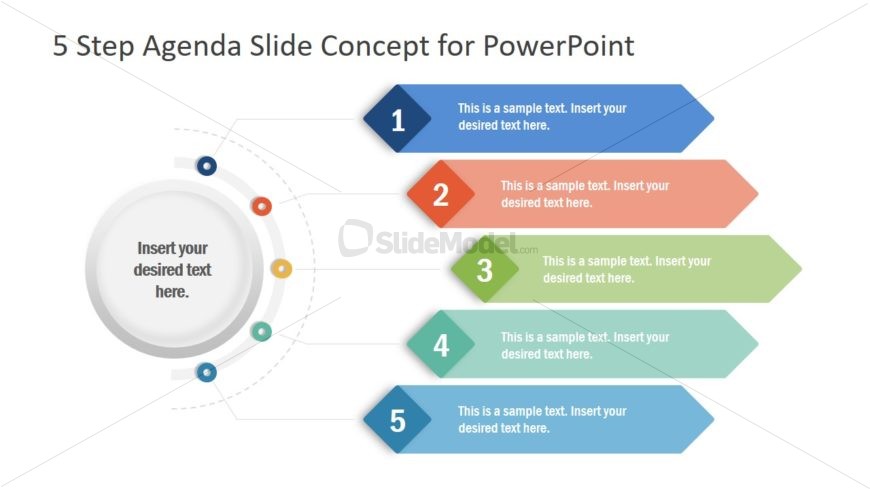 Agenda Style 5 Steps Template