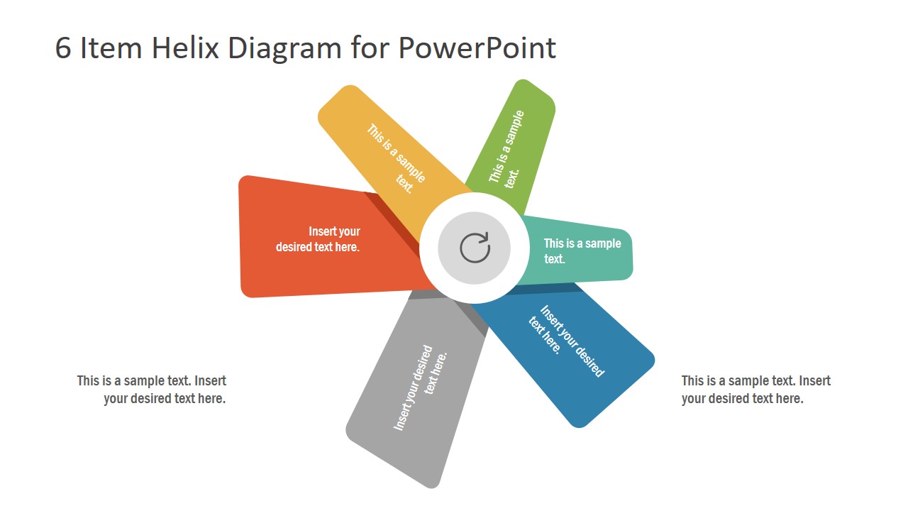 Template Fan Shaped Diagram