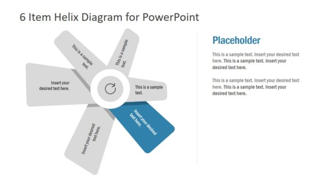 Editable Helix Diagram Template