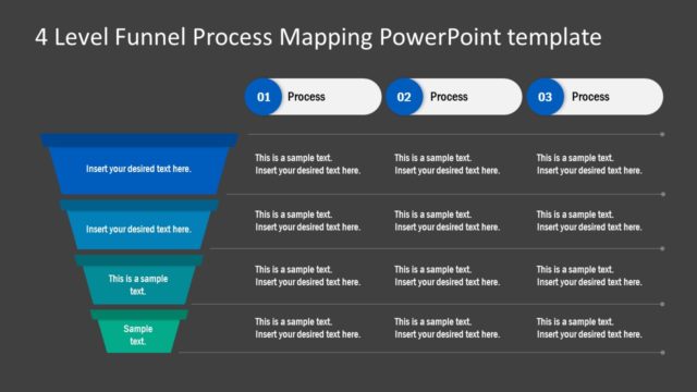 Mapping Template 4 level Funnel