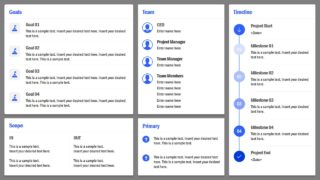 PPT Infographic Project Charter