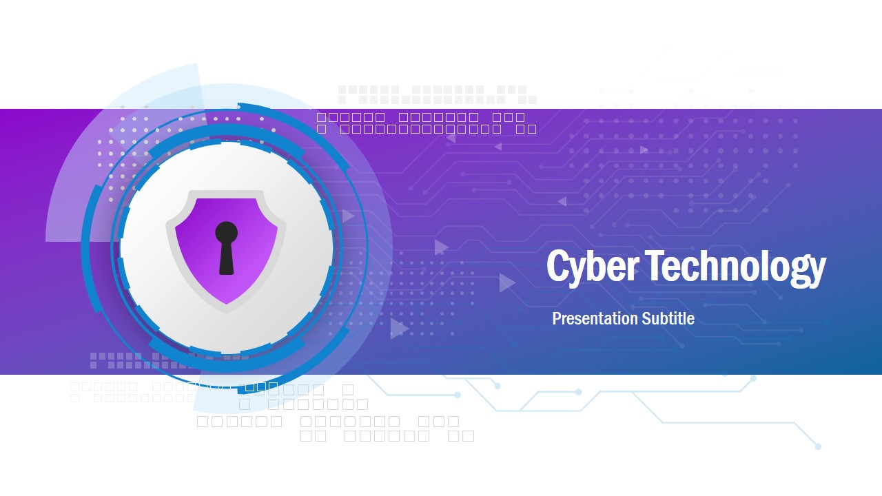 Cyber Technology Powerpoint Template Slidemodel