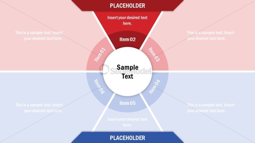 6 Steps Circular Core Template