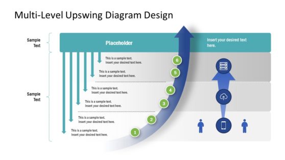 Upswing Arrow Diagram Timeline