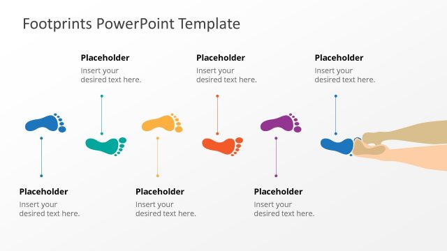 Footprint Scenes PowerPoint Shapes