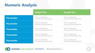 Data Table for Statistical Reports 