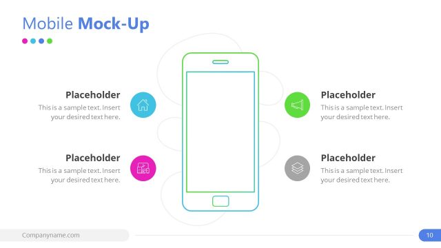 Product Mockup Template for Smartphone