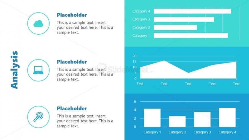 PPT Template Slide for Presenting Data Analysis