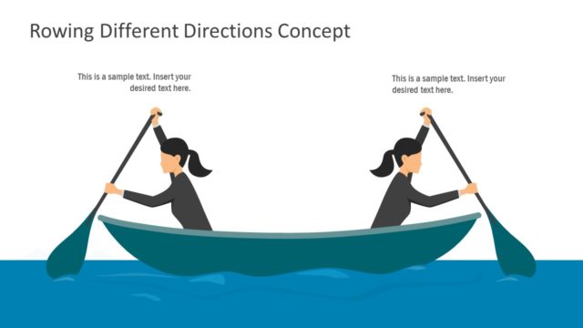 Rowing Concept Metaphor PowerPoint