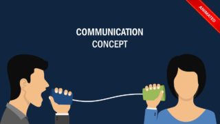 Presentation of Animated Communication Metaphor