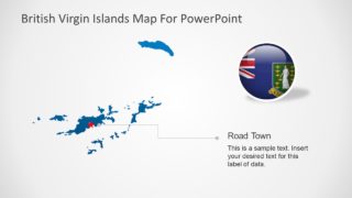 Map PowerPoint Silhouette Slide