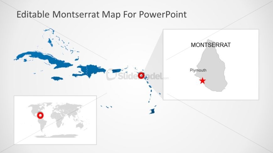 Caribbean Sea Island Map