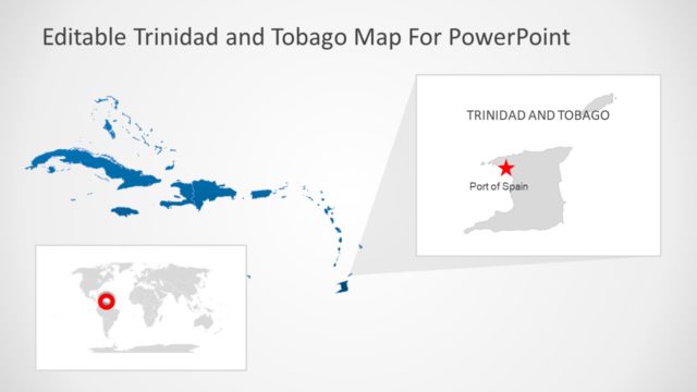 Presentation Trinidad and Tobago Map