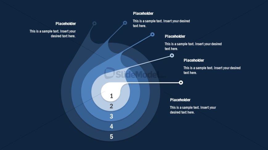 Concentric Circle PowerPoint Diagram