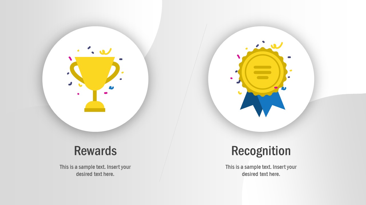 Reward Recognition PowerPoint Template Editable PPT Template
