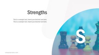 Pitch Slide Deck Strengths Layout